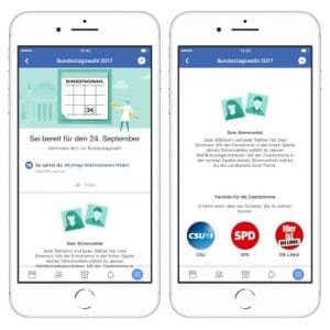 Facebook Bundestagswahl 2017