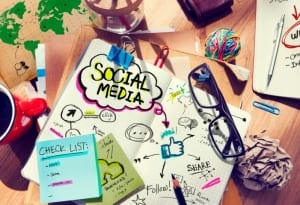 Social Media Konzept