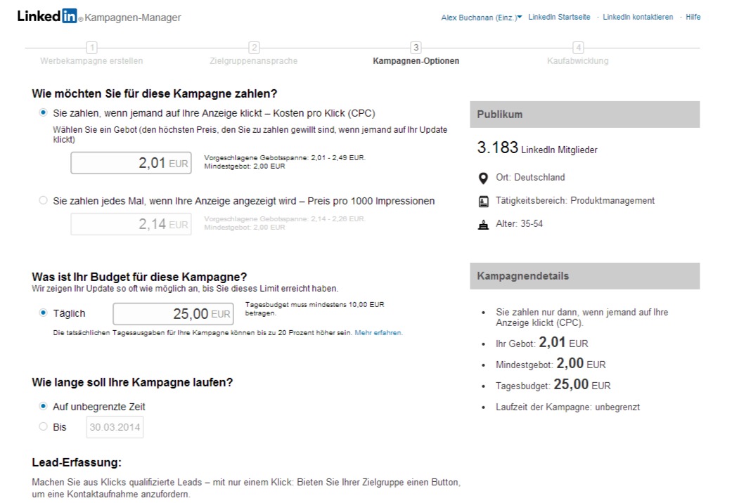 LinkedIn Werbung4