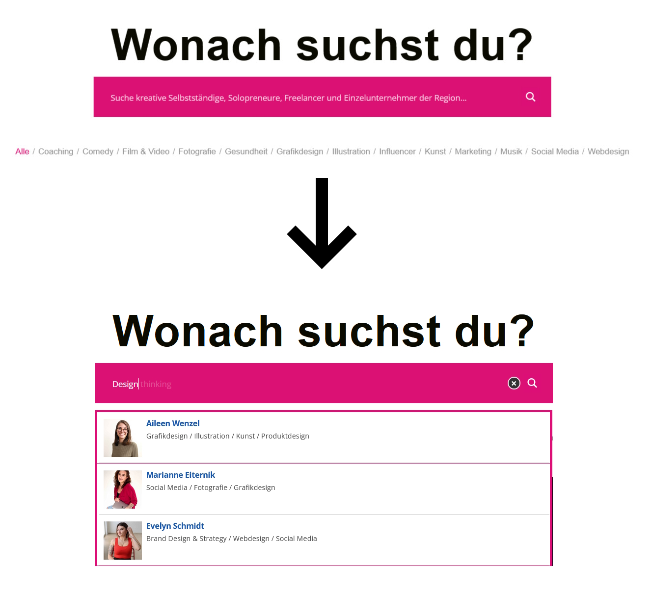 Suchfunktion WordPress Suchfunktion WordPress