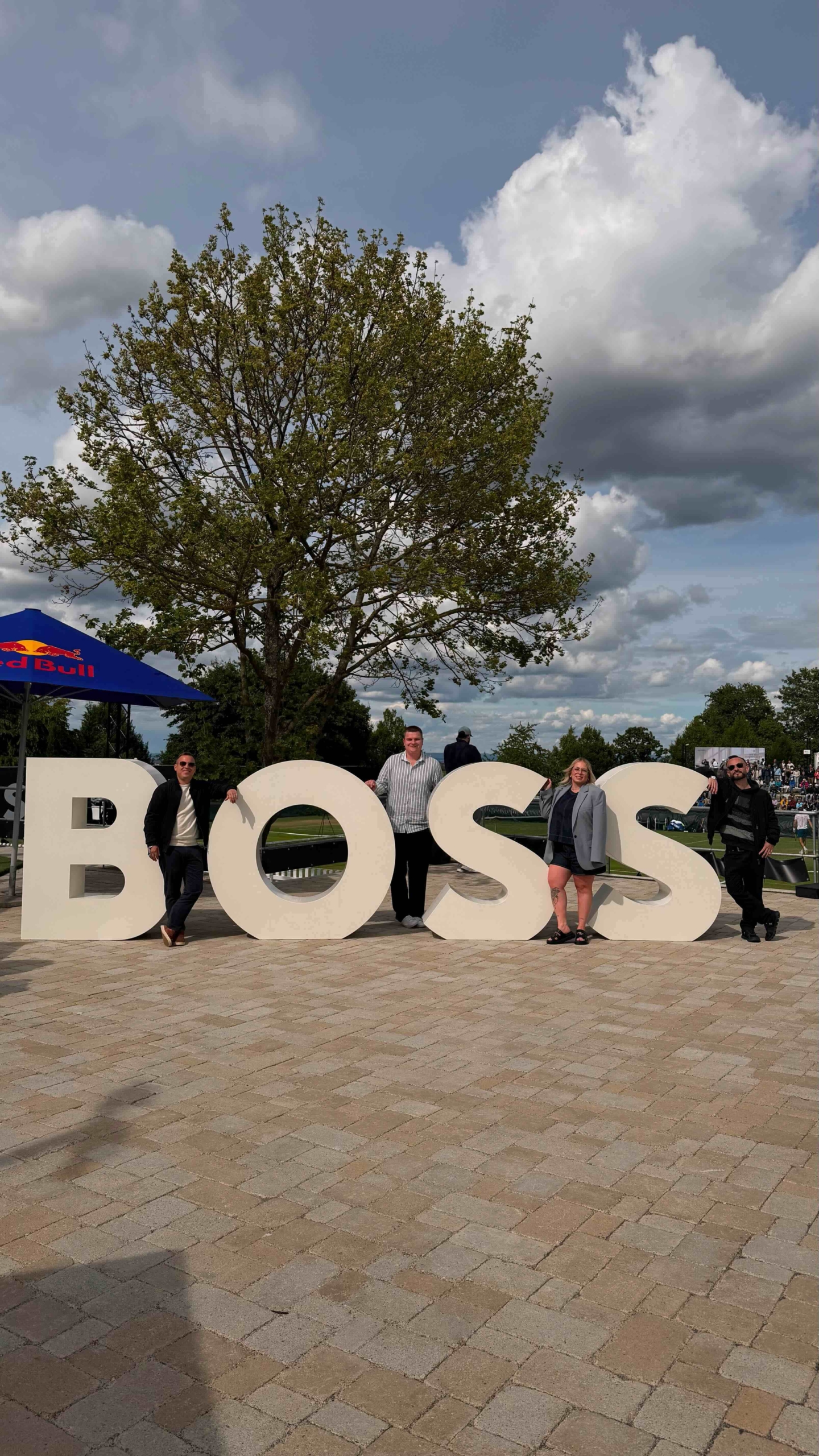 UPON beim BOSS OPEN Tennisturnier in Stuttgart